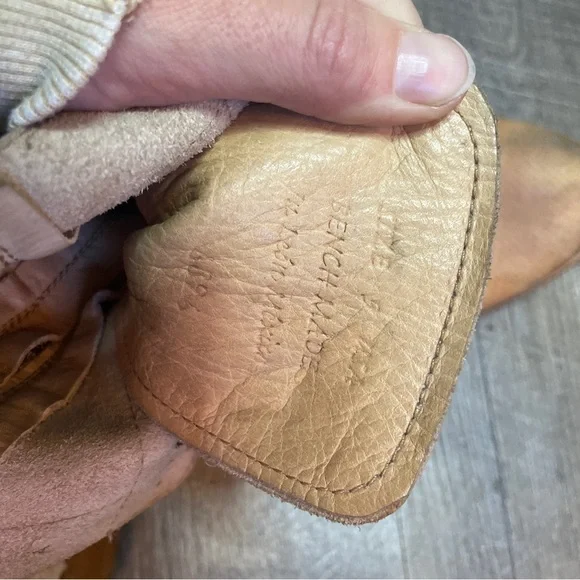 BED|STU Rustic Brown Lace-Up Leather Boots size 9 - Picture 8 of 10